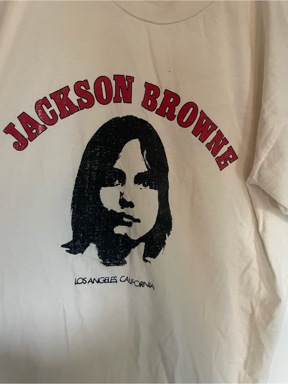 1983年 Jackson Browne ヴィンテージTシャツ L 1983年 Jackson Browne